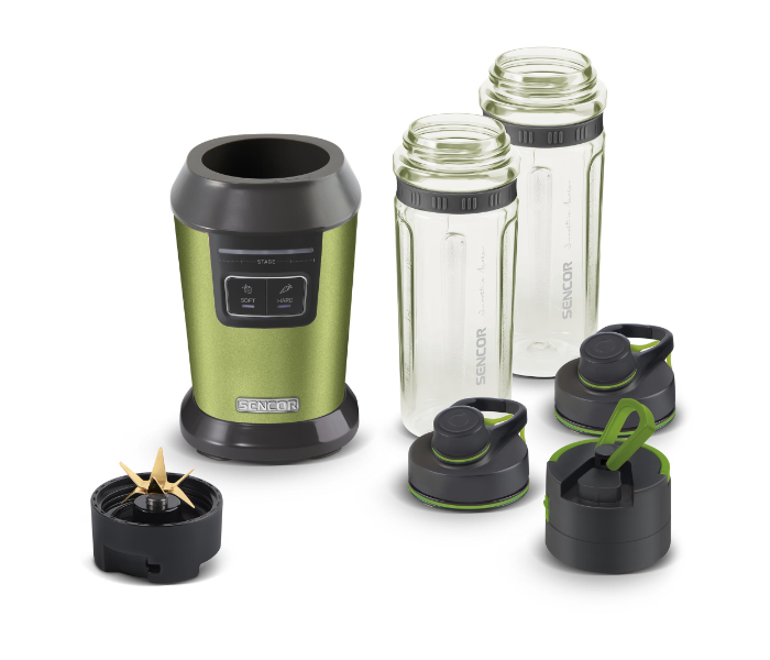 Sencor SBL 7170GG 0.6l 800 Watts Automatic Smoothie Maker - Dark Green - Zoom Image 2