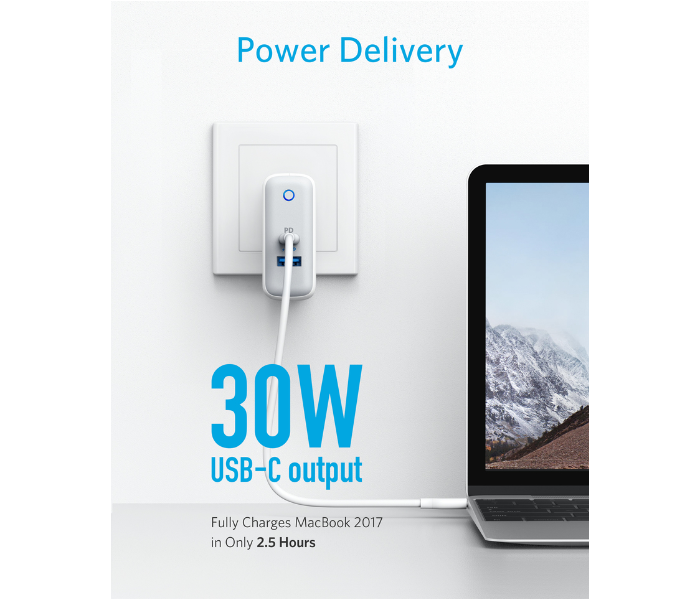 Anker A2321 Powerport with Power Delivery - White - Zoom Image 2