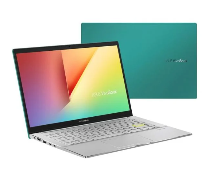 Asus VivoBook S14 S433FL-EB079T 8GB 512GB 14 Inch Intel Core i7 Processor Windows 10 - Green  - Zoom Image 3