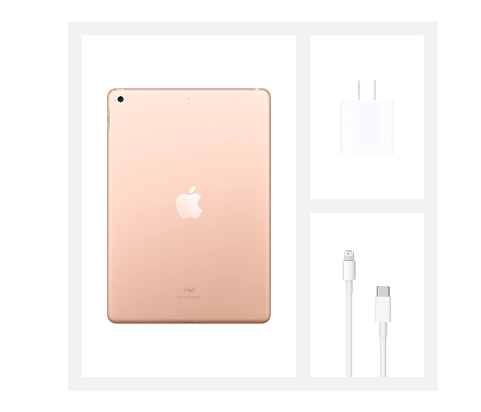 Apple iPad 10.2 inch 8th Generation 2020 WiFi 128GB - Gold - Zoom Image 4