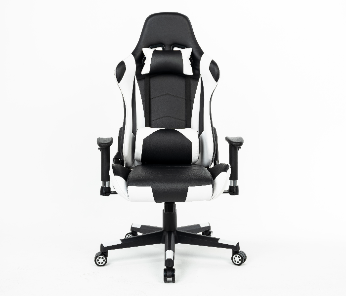 Mosco Durable Metal Frame Gaming Chair - White - Zoom Image 1