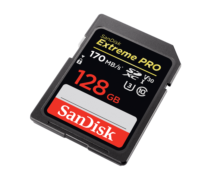 Sandisk SDSDXXY-128G-GN4IN 170MB/S 128GB Extreme Pro SDXC UHS-I Memory Card - Zoom Image 3