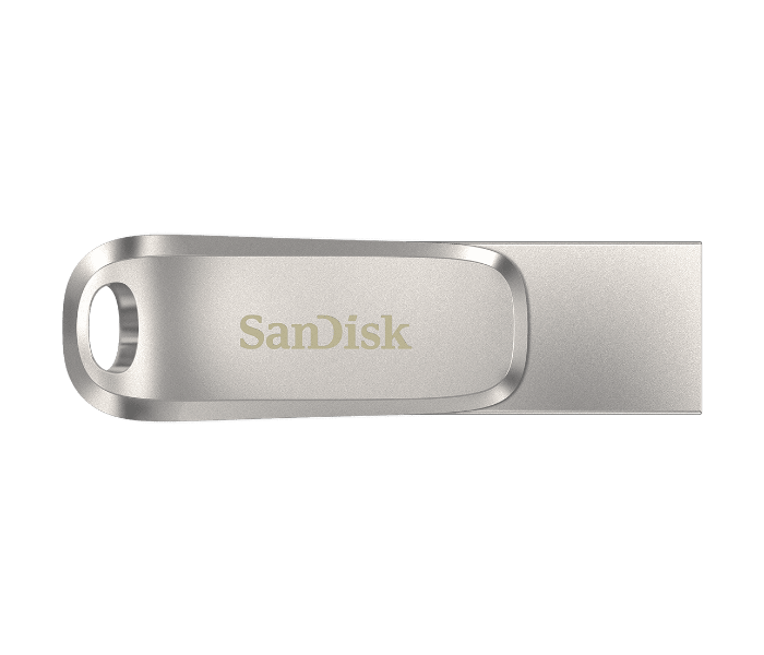 Sandisk SDDDC4-064G-G46 64GB Ultra Dual Drive Luxe Type-C Flash Drive - Silver - Zoom Image 4