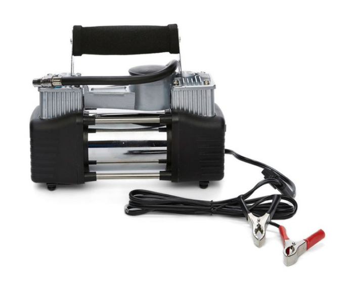 AGC Big Twin Valve Air Compressor - Black and Silver - Zoom Image