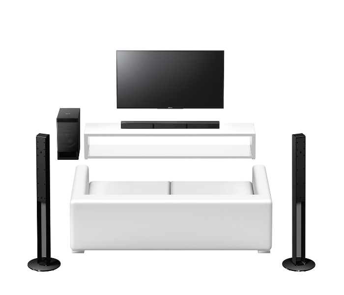 Sony HT-RT40 5.1ch Tall Boy Home Theater System - Black - Zoom Image 6