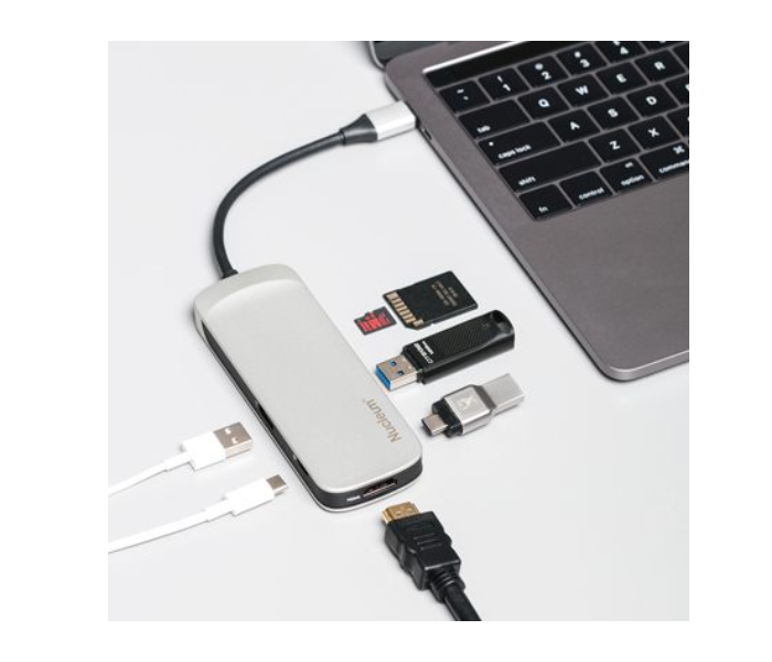 Kingston CHUBC1SR Nucleum 7 Port USB-C Hub - White - Zoom Image 3