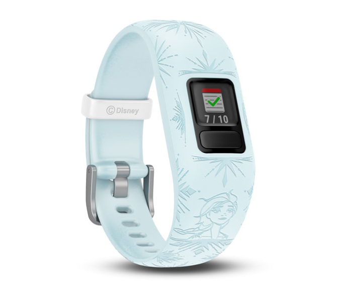 Garmin 010-01909-18 Vivofit Jr2 Adjustable Disney Frozen Activity Tracker For Kids - Light Blue - Zoom Image 3