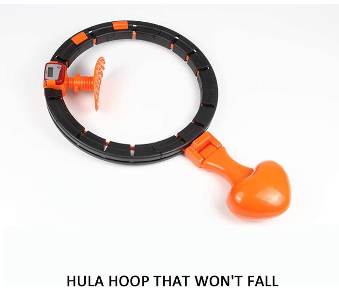 Smart Hula Hoop Auto-Rotate Fat Burning Fitness Removable Slimming Adjustable Movement Counting Circle for Body Shaping - Zoom Image 3