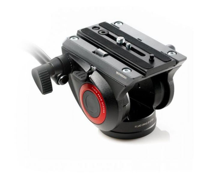 Manfrotto MVH500AH Fluid Video Head with Flat Base - Black - Zoom Image 2