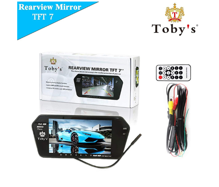 Tobys Full HD Rear View Mirror - Zoom Image