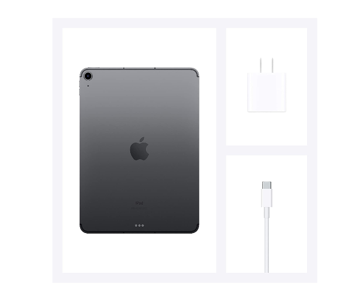 Apple iPad Air 10.9 inch 4th Generation 2020 WiFi and Cellular 256GB - Space Grey - Zoom Image 7