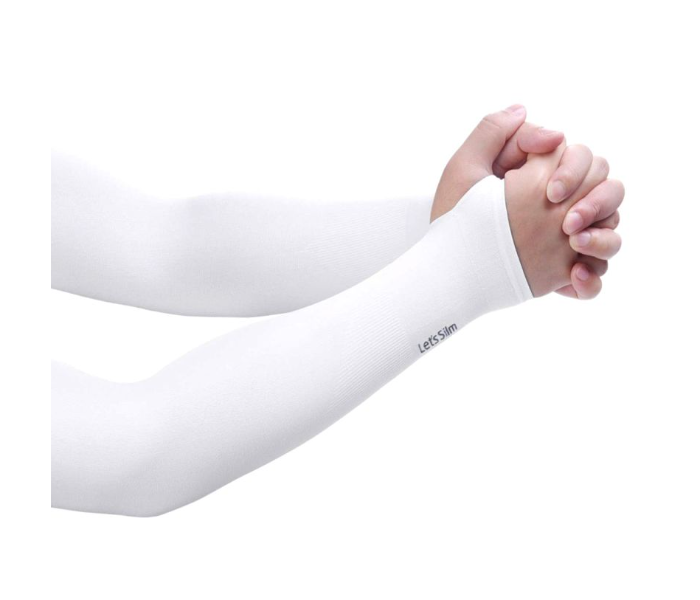 Noctua 68cm Pair of Protective Arm Sleeve - White - Zoom Image 1