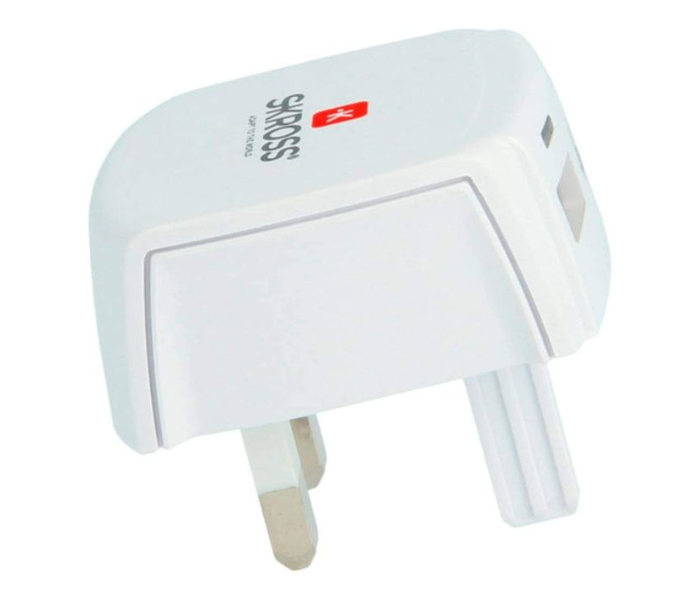 Skross 1-302720 2.4A UK Usb Charger - White - Zoom Image 4