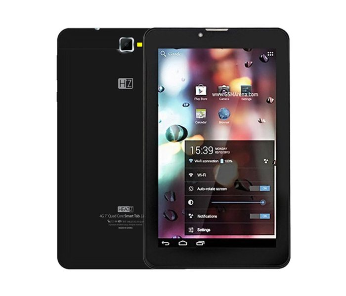 Heatz Z9909 7 Inch 1GB RAM 8GB Dual SIM 4G LTE Android Tablet - Black  - Zoom Image