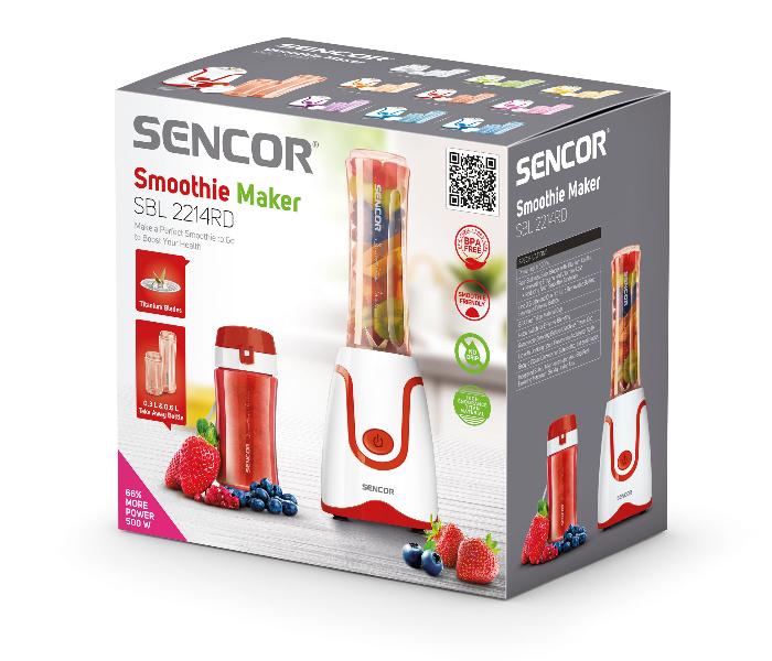 Sencor SBL 2214RD Smoothie Maker - Red - Zoom Image 6