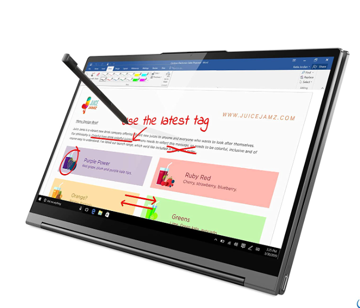 Lenovo Yoga C940 81Q900DLAX 16 GB RAM 1TB SSD 14 Inch QHD Intel Core i7-1065G7 Intergrated Graphics Windows 10 Home – Iron Grey - Zoom Image 6