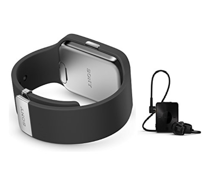 Sony SWR50 Smartwatch 3 with Transflective Display - Black - Zoom Image 2