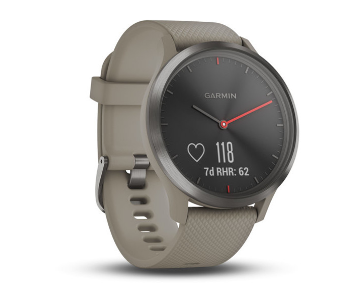 Garmin 010-01850-03 Vivomove HR Sport with Sandstone Silicone Band - Zoom Image 3