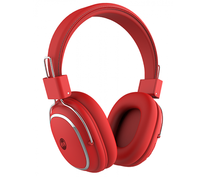 Microdigit MD332T Premium Wireless Stereo Headphone - Red - Zoom Image 1