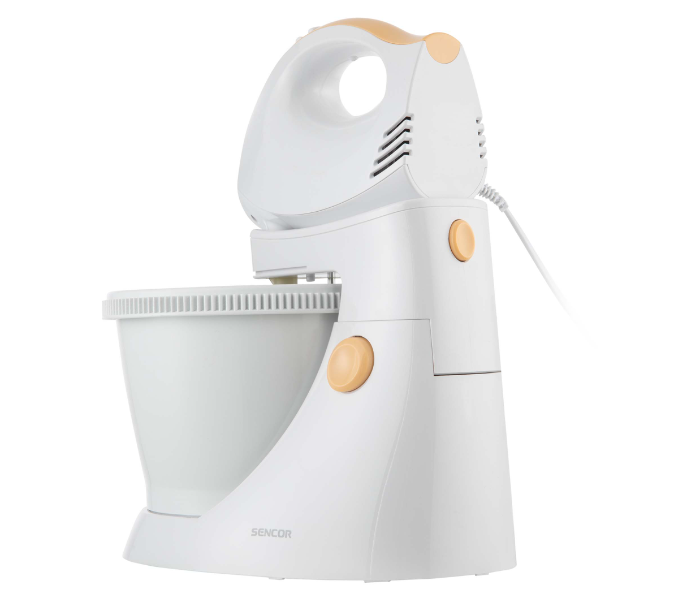 Sencor SHM5330 Hand Mixer with Rotating Bowl - White - Zoom Image 4