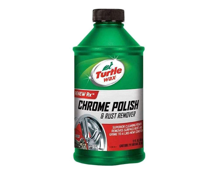 Turtle Wax Liquid Chrome Polish and Rust Remover - Green - Zoom Image