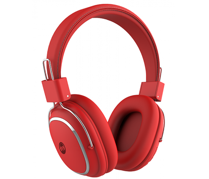 Microdigit MD333T Premium Wireless Stereo Headphone - Red - Zoom Image 1