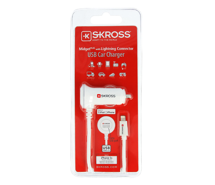 Skross 2-900612 Midgetplus With Lightning Connector - White - Zoom Image 4