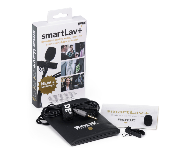 Rode smartLav Plus Lavalier Microphone for Smartphones - Zoom Image 1