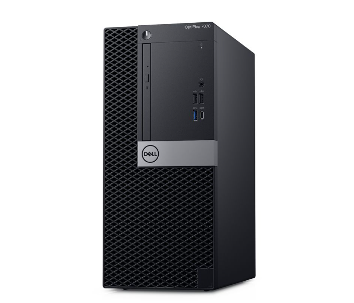 Dell OptiPlex 7070 MT Intel Core i7-9700 16GB RAM 1TB HDD DOS CPU - Black - Zoom Image 3