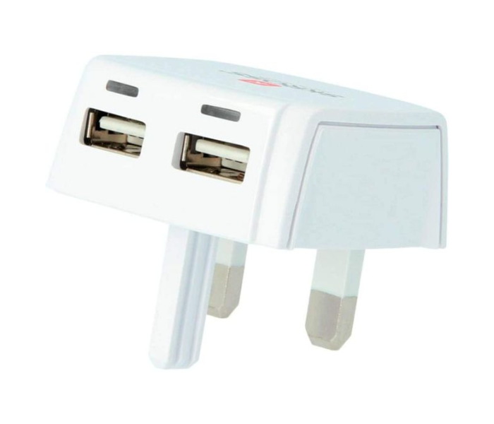 Skross 1-302720 2.4A UK Usb Charger - White - Zoom Image 1