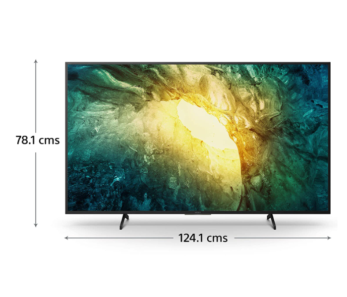 Sony Bravia 55X7500H 55 inch 4K UHD Android Smart LED TV 2020 Model - Black - Zoom Image 2