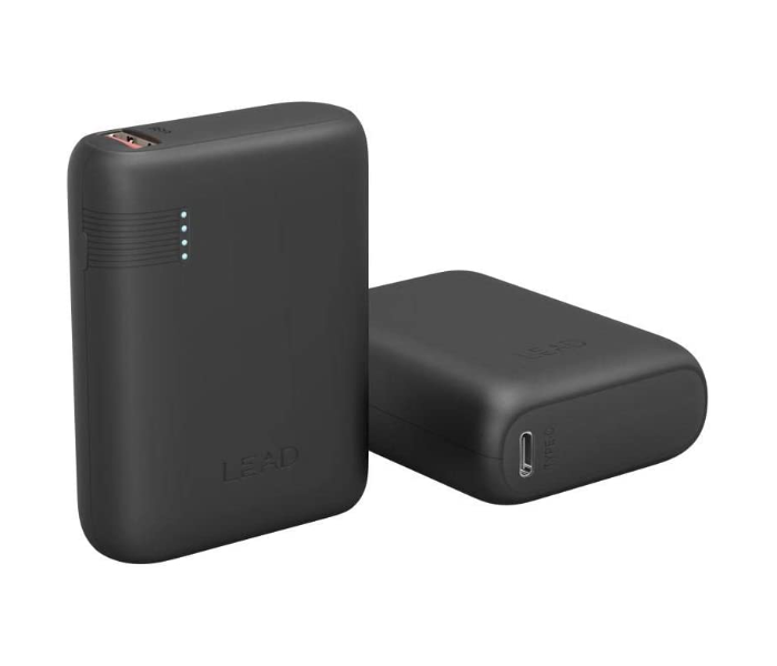 Lead LP01 10000 mAh Mini Power Bank - Black  - Zoom Image 2