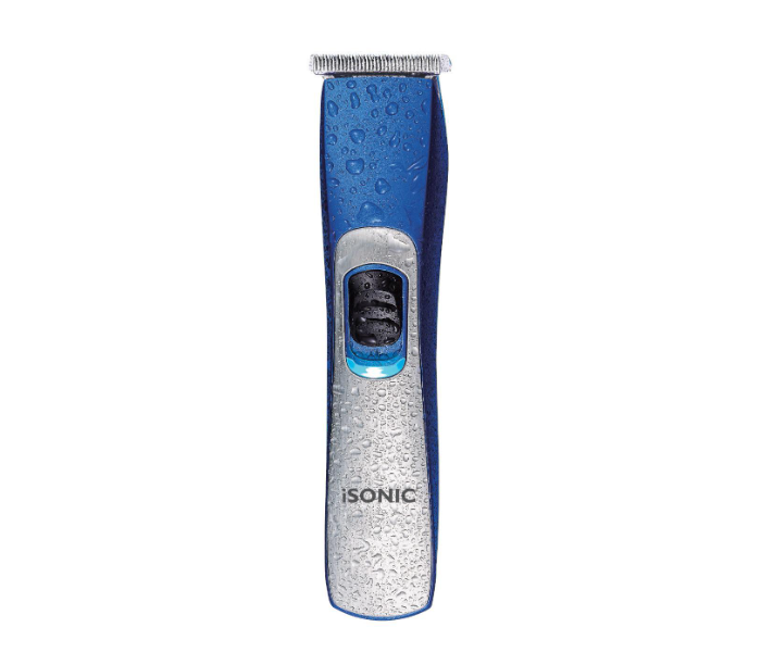 Isonic IH839 Washable Rechargeable Trimmer for Men - Blue - Zoom Image 1