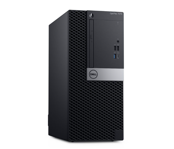 Dell OptiPlex 7070 MT Intel Core i7-9700 16GB RAM 1TB HDD DOS CPU - Black - Zoom Image 2