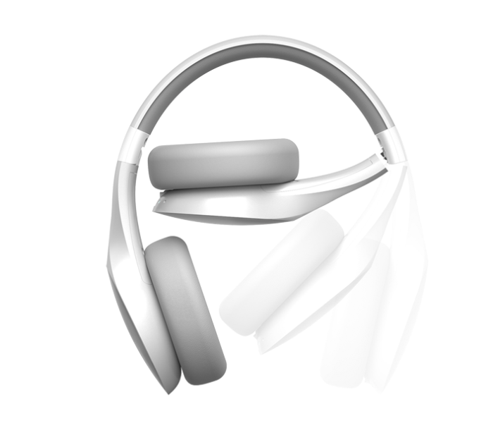 Motorola Pulse Escape Over-Ear Wireless Headphones - White - Zoom Image 2