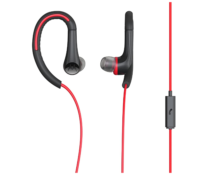 Motorola Earbuds Sport In-Ear Headset - Red - Zoom Image 5