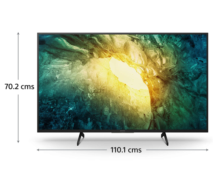 Sony Bravia 49X7500H 49 inch 4K UHD Android LED Smart TV 2020 Model - Black - Zoom Image 3