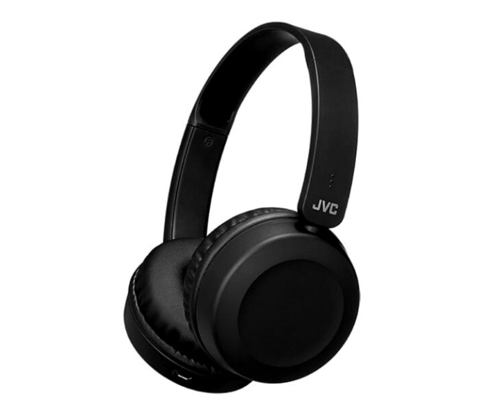 JVC HAS31BTB Foldable Bluetooth On-Ear Headphones - Carbon Black - Zoom Image 1