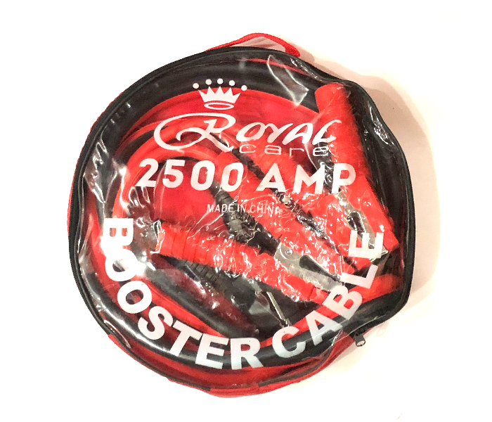 Royal 2500 Amp Booster Cable  - Red and Black - Zoom Image 2