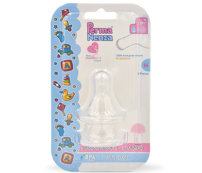 Permanenza PR-BLP60 Short Standard Silicone Nipple - Medium - Zoom Image