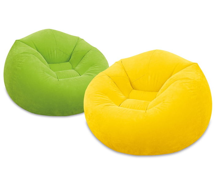 Intex ZX-68569 Inflatable Beanless Bag Chair - Assorted - Zoom Image 1