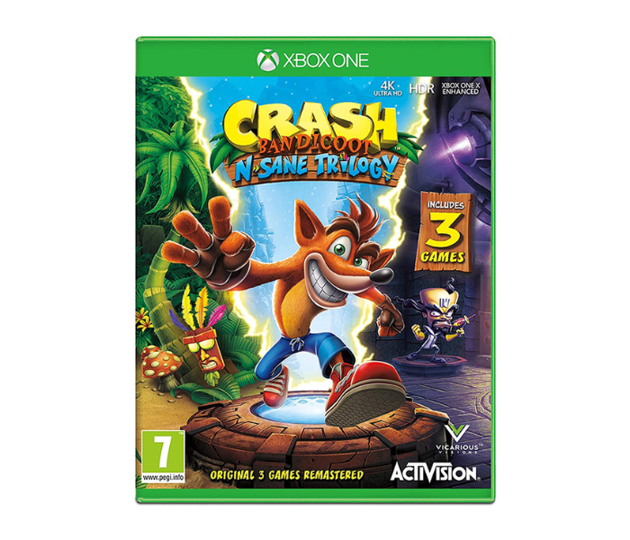 Crash Bandicoot N Sane Trilogy Game for Xbox One - Zoom Image 1