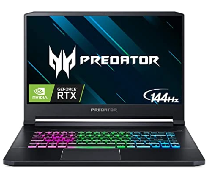 Acer Predator Triton 500 PT515-NHQ4WEM007 15.6 Inch Intel Core i7 32GB RAM 1TB NVIDIA GeForce RTX 2080 Windows 10 Home - Black   - Zoom Image 1