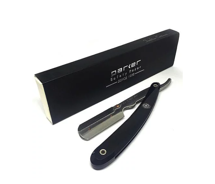 Parker SRX Professional Barber Razor - Black - Zoom Image 1