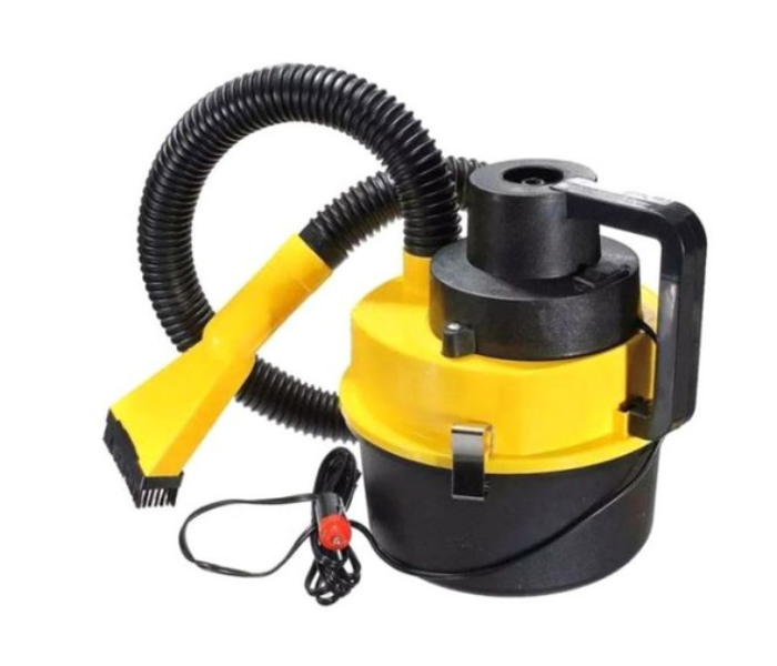 AGC Wet And Dry Vacuum Cleaner For Cars - Black and Yellow - Zoom Image