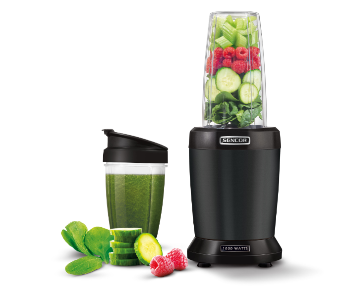 Sencor SNB4303BK 1000Watts Nutri Blender - Black (Duplicate) - Zoom Image 2