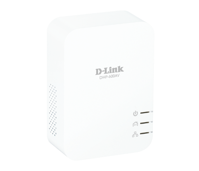 D-link DHP-600AV PowerLine AV2 600 GB Adapter - White - Zoom Image 2