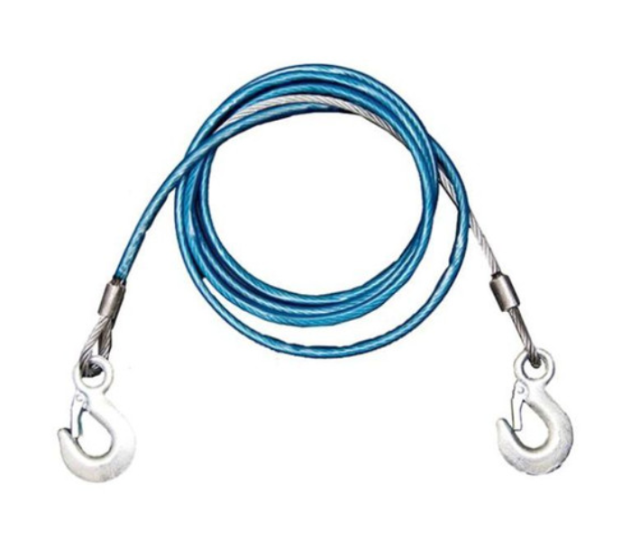 Heavy Duty Car Tow Rope - Blue - Zoom Image