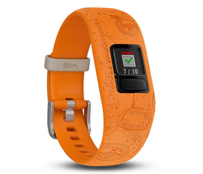 Garmin 010-01909-1A Vivofit Jr2 Adjustable Light Side Star Wars Smart Watch - Orange - Zoom Image 5