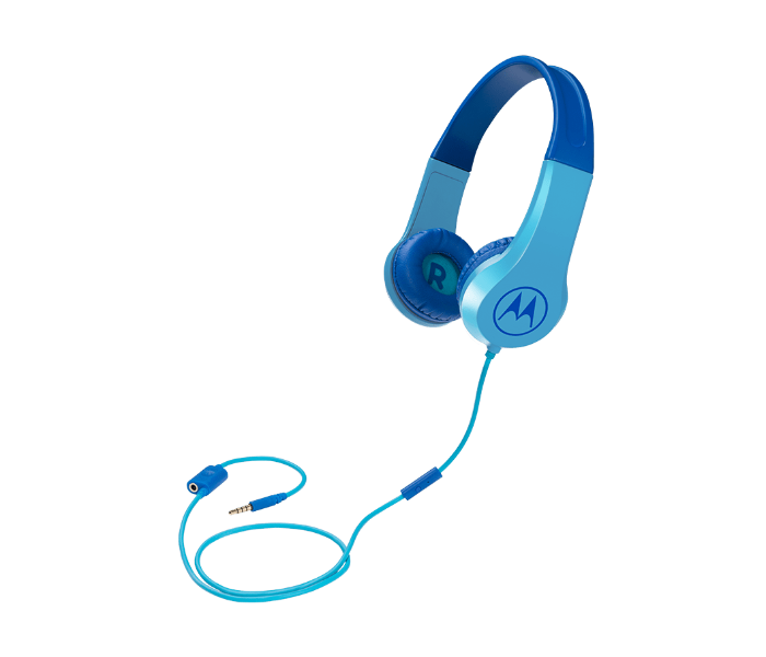 Motorola Squads 200 Kids Wired Headphone - Blue - Zoom Image 1